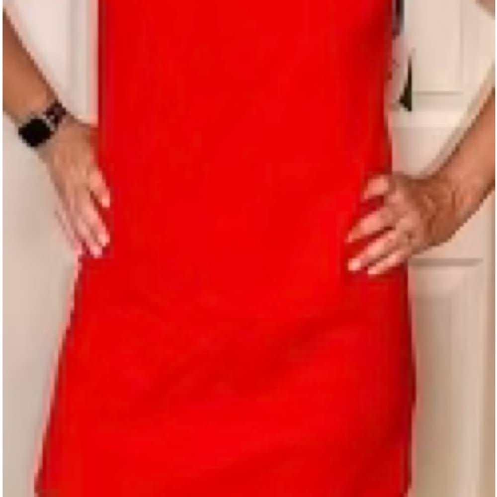 Kate Spade Red for Target Sheath Mini Scalloped Dress (NWT size M)
